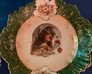 Antique Victorian plate
