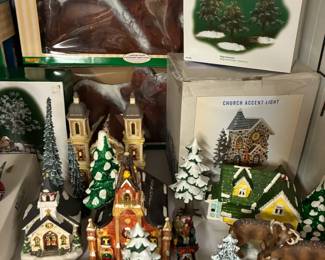 Misc Village pieces and accessories