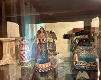 Large collection of Jim Shore figurines