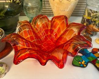 Murano glass bowl