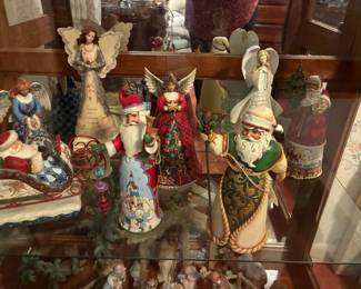 Large collection of Jim Shore figurines