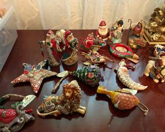 Large collection of Jim Shore figurines