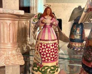 Large collection of Jim Shore figurines