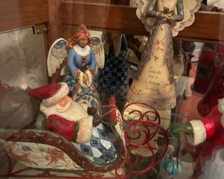 Large collection of Jim Shore figurines