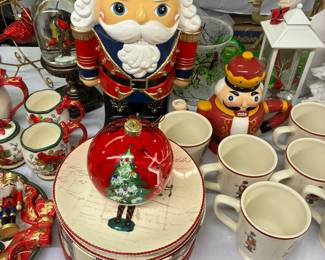 Huge selection of Christmas decor and tableware