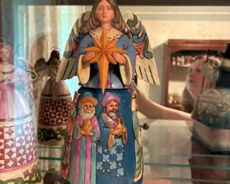 Large collection of Jim Shore figurines