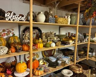 Fall, Halloween, and misc decor items