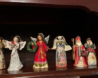Large collection of Jim Shore figurines