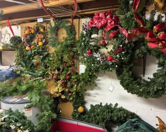 Variety of wreaths for every season