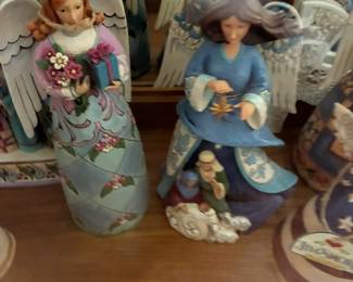 Large collection of Jim Shore figurines