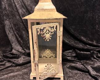 Vintage Metal Candle Lantern