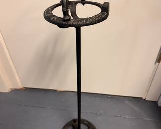 Cast Iron Ashtray Stand