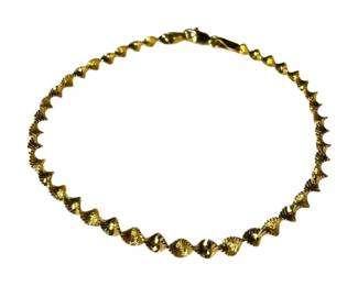 14kt Yellow Gold Twisted Bracelet