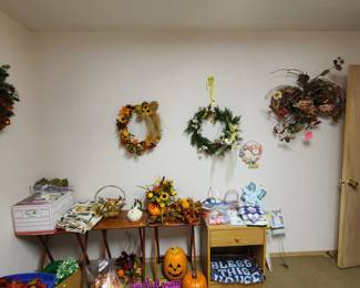 Fall, Halloween and Easter Decor