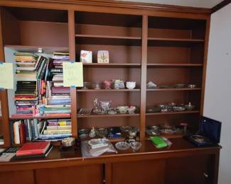books, glassware and collectables