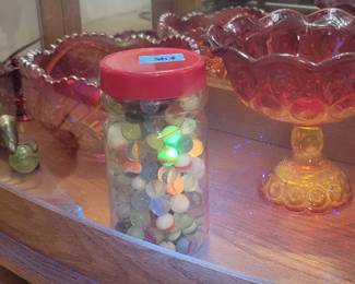 Akro and misc marbles
