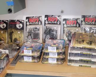 Kiss and Popeye Collectibles