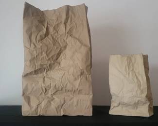 Ceramic Illusions 14" & Hawaii's Ceramic Studio crushed bag
**Rare
