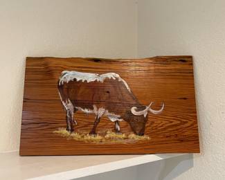JANET SLEDGE LONGHORN ART