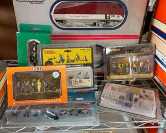 WILLIAMS TEXAS SPECIAL ENGINES 101/101A, SCENIC ACCENTS PEOPLE AND ACCESSORIES