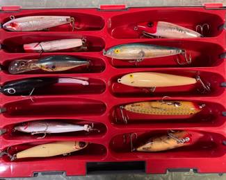 FISHING LURES-SNIDER, SHIMANO, HEDDON