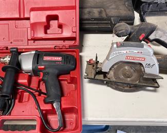 CRAFTSMAN DRILL, CRAFTSMAN SAW