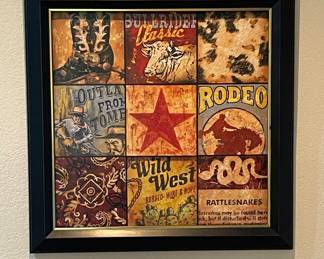 AARON CHRISTENSEN “COWBOY COLLAGE”