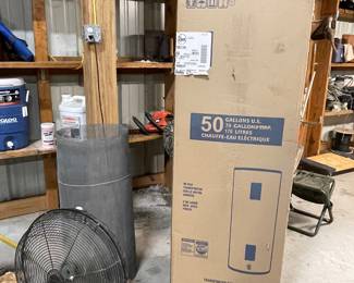 50 GALLON ELECTRIC HOT WATER HEATER-NIB