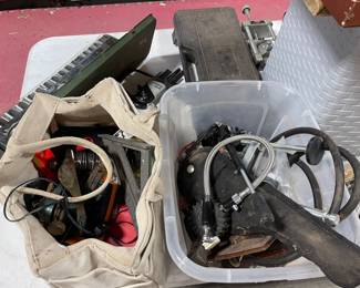 TIRE GAUGES, TAPE MEASURES, ELECTRICAL TOOLS