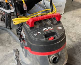 RIGID SHOP VAC