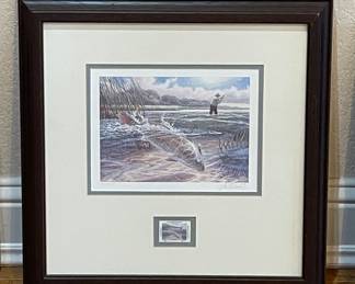 2003 CCA CONSERVATION STAMP & PRINT BY HERB BOOTH