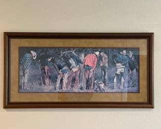 “THE HEARTBREAK OF BOSQUE COUNTY CHIGGERS” FRAMED PRINT