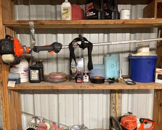 GAS WEED EATER, HEDGE TRIMMERS, WATERERS