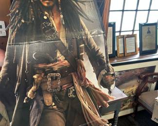 Captain Jack Sparrow Life Size Cutout