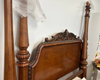 Nice Queen Size Head Board and Foot Board