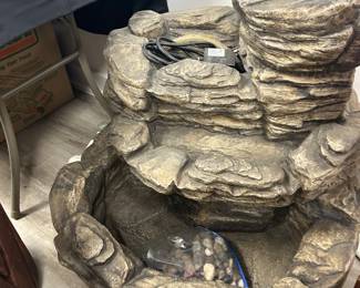 Nice Faux Stone Fountain