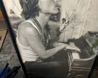 Framed Johnny Depp Poster