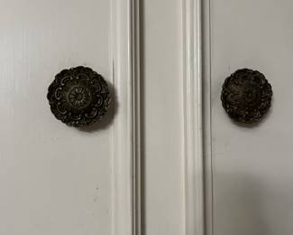 Antique door knobs