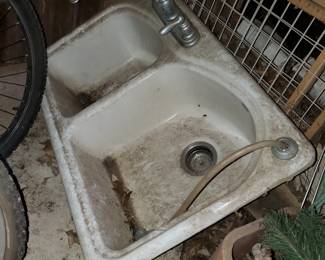 Kohler Cast Iron deep well Double Sink