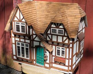 Wood hand made Doll House / Cottage