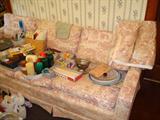 FANTASTIC SOFA AND SUPER CONDITION FOR THOSE THAT LIKE RETRO.