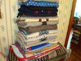 APROX 80 SWEATERS, A LOT NEW AND WOOL.