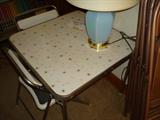 CHILDS TABLE AND TWO CHAIRS