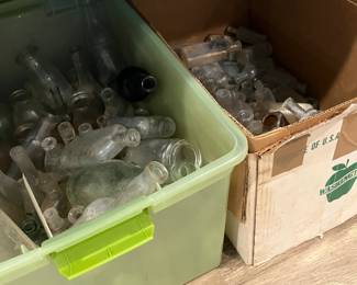 Tons of Antique Bottles