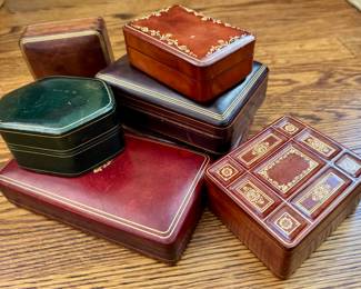 Italian Leather Box Collection
