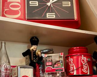 collectible Coke collection