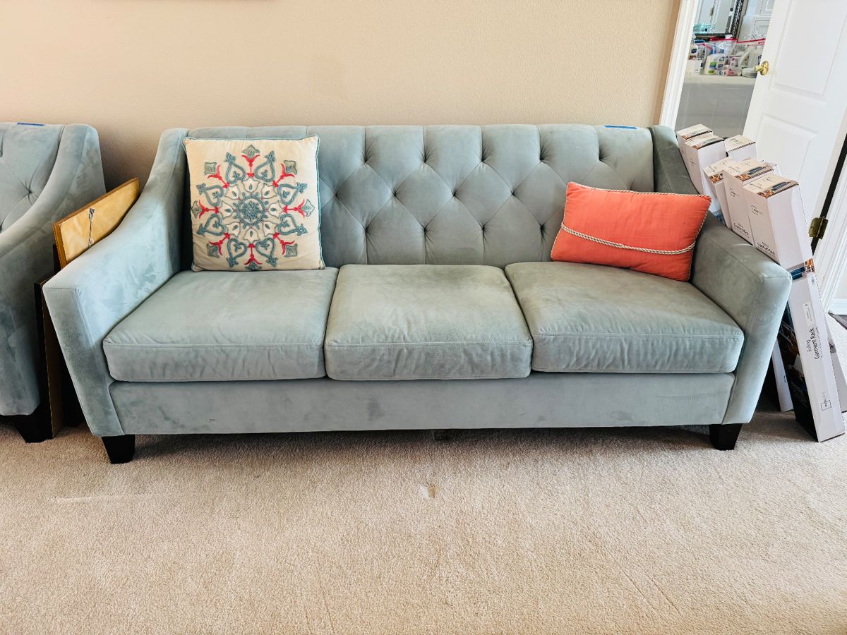 Seafoam couch