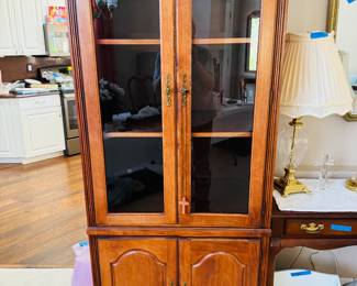 4 door Curio cabinet