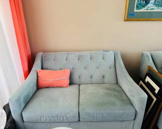 Seafoam loveseat