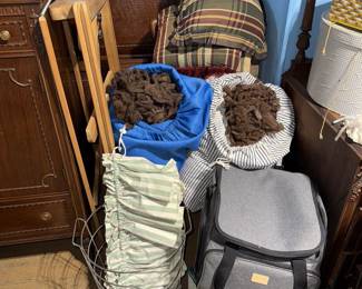 Bags of Raw Wool